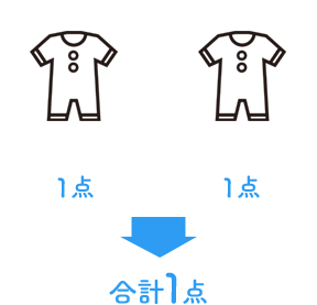 合計1点